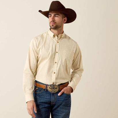 Standard Twill Classic Fit Shirt Front