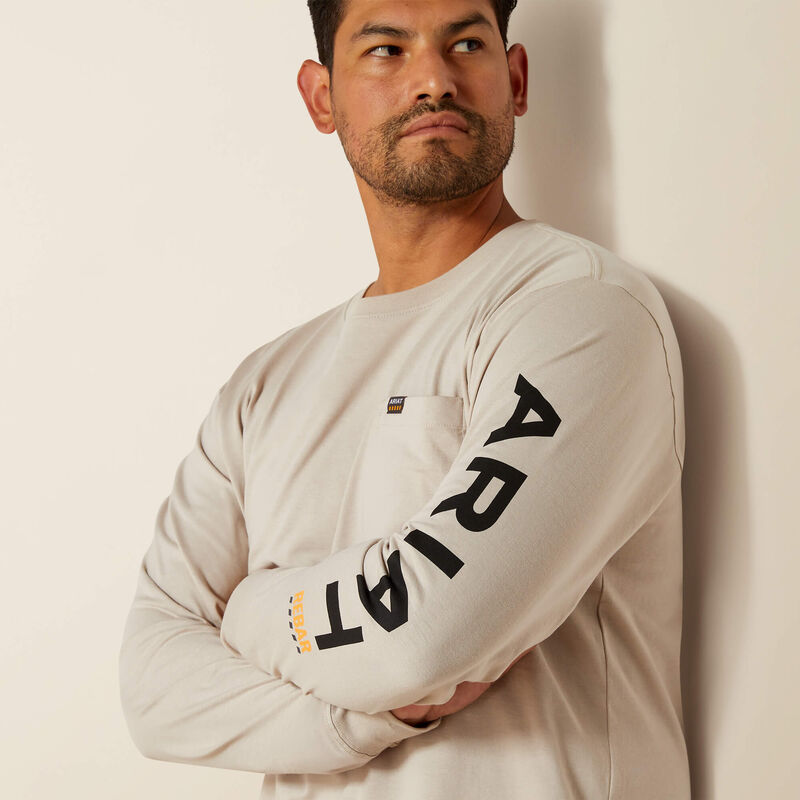 Rebar Cotton Strong Standard Logo Pocket T-Shirt 02