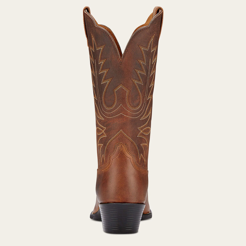 Heritage R Toe Western Boot Heel