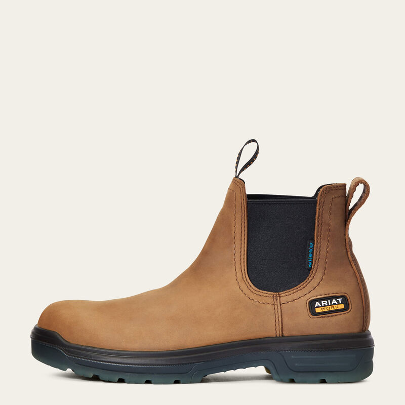 Turbo Chelsea Waterproof Work Boot Side