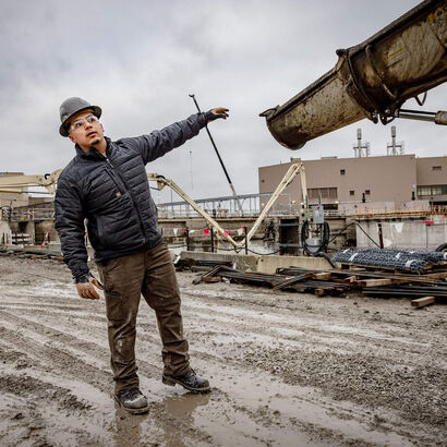 Rebar Cordura Ripstop Lightweight Insulated Jacket Lifestyle