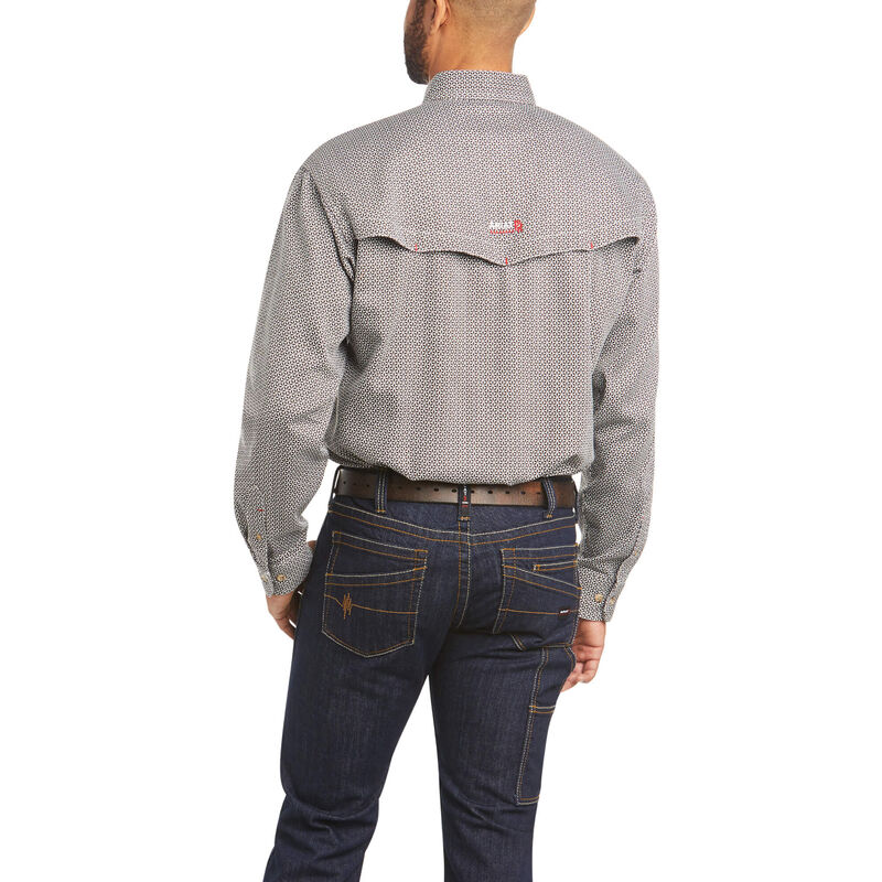 FR Vented Work Shirt Back