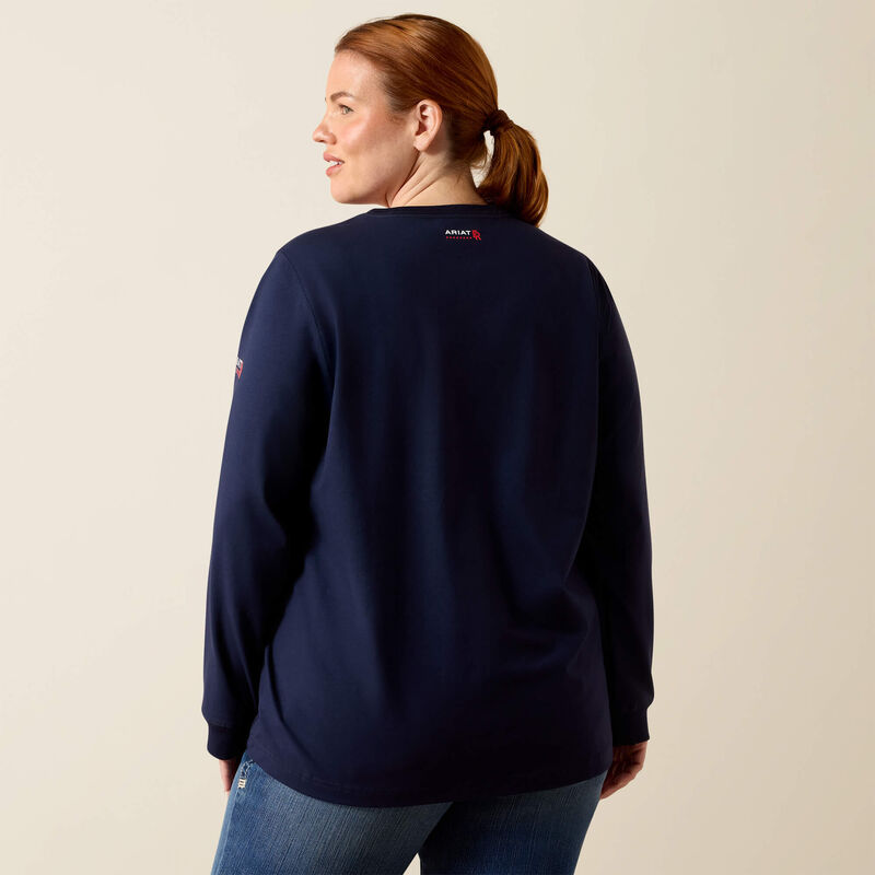 FR Pima Stretch Top Back Plus