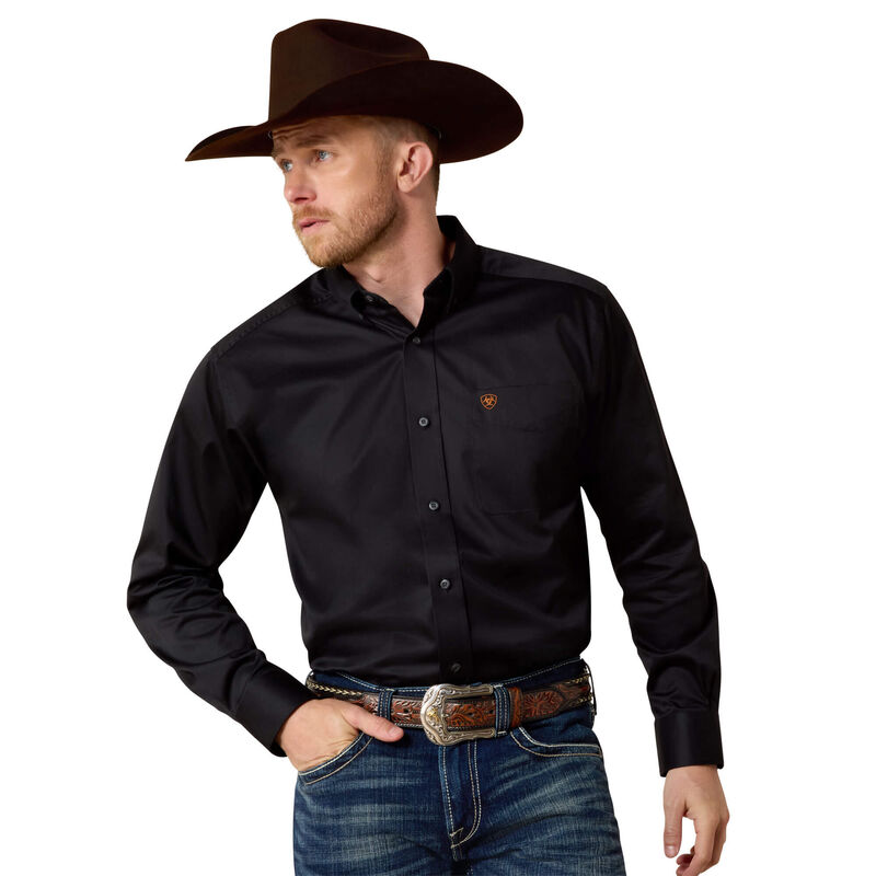 Solid Twill Classic Fit Shirt Front