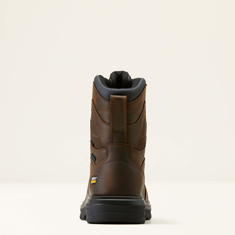 Turbo 8" Waterproof Carbon Toe Work Boot Heel