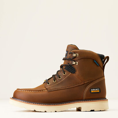 Rebar Lift 6" Waterproof Work Boot Side