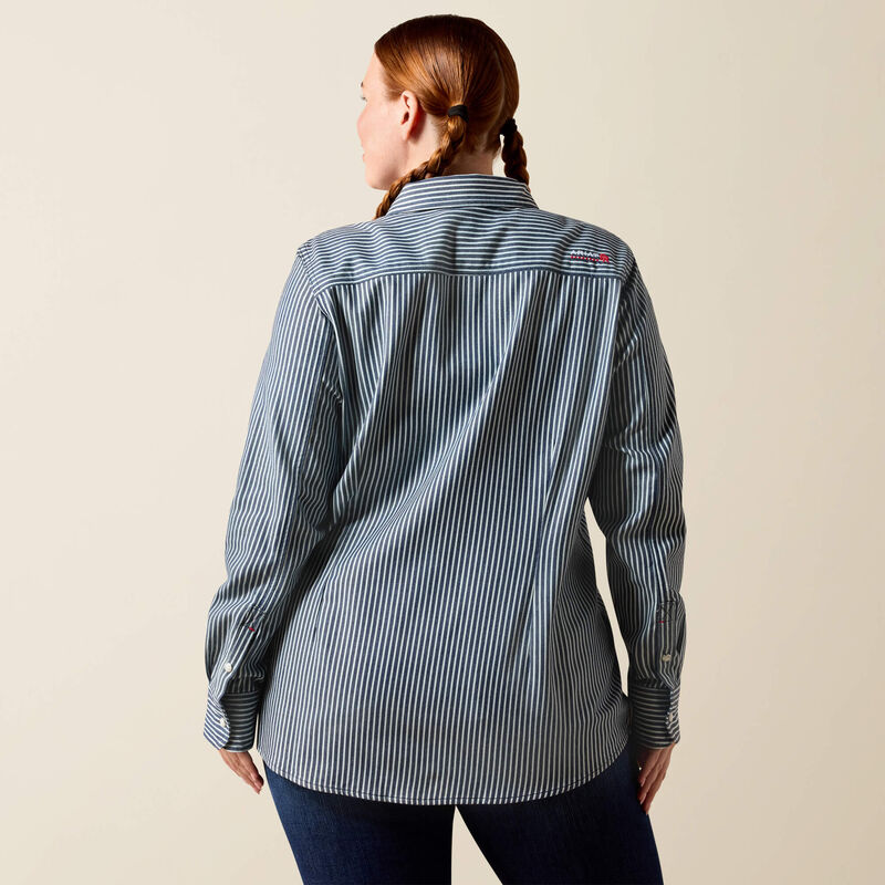 FR Ruth Snap Work Shirt Back Plus