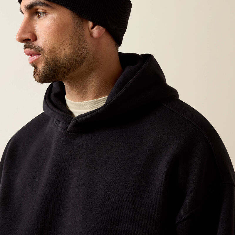 ToughStock Washed Heavyweight Fleece Hoodie 02