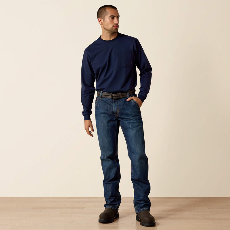 FR M4 Relaxed Workhorse Boot Cut Jean Full