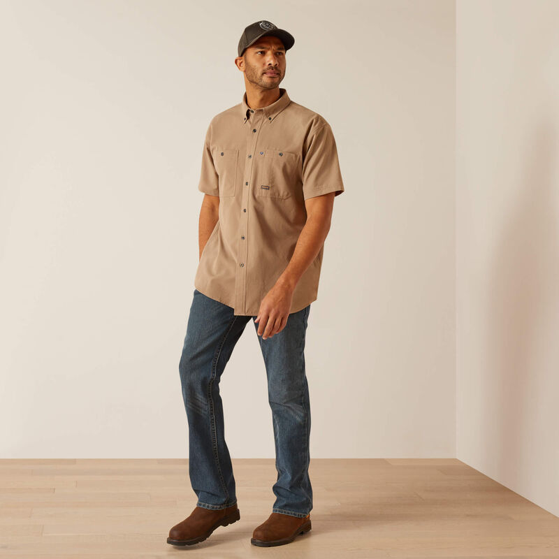Rebar Made Tough 360 Airflow Work Shirt Full