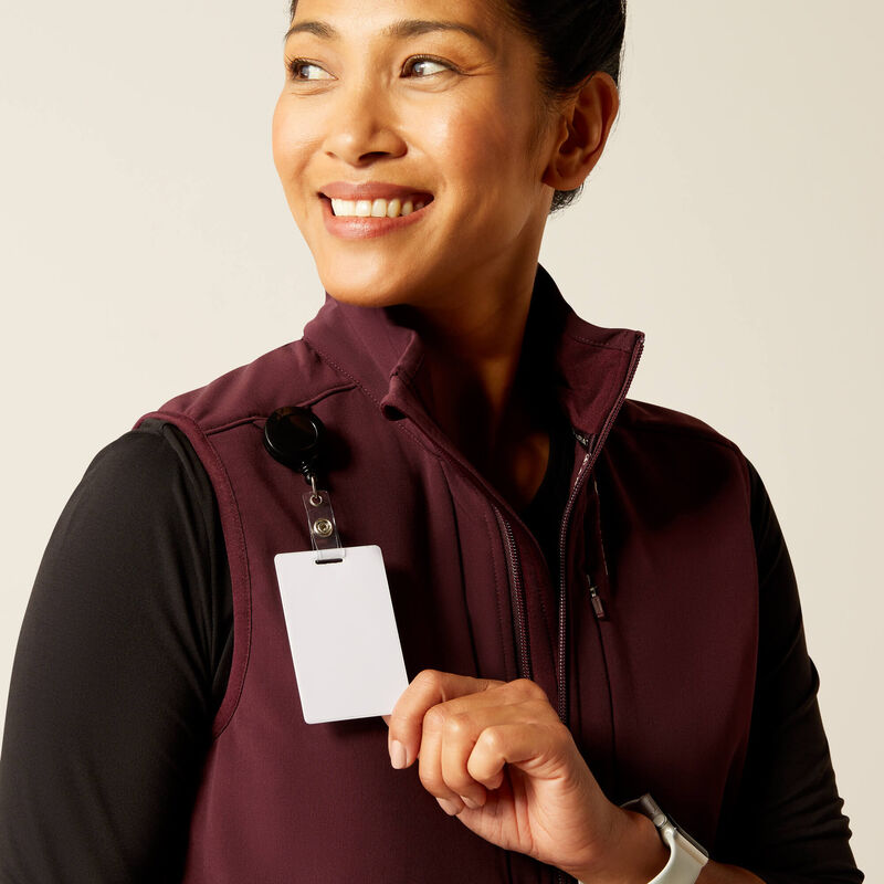 Sina Fleece Scrub Vest Image 4 of 5
