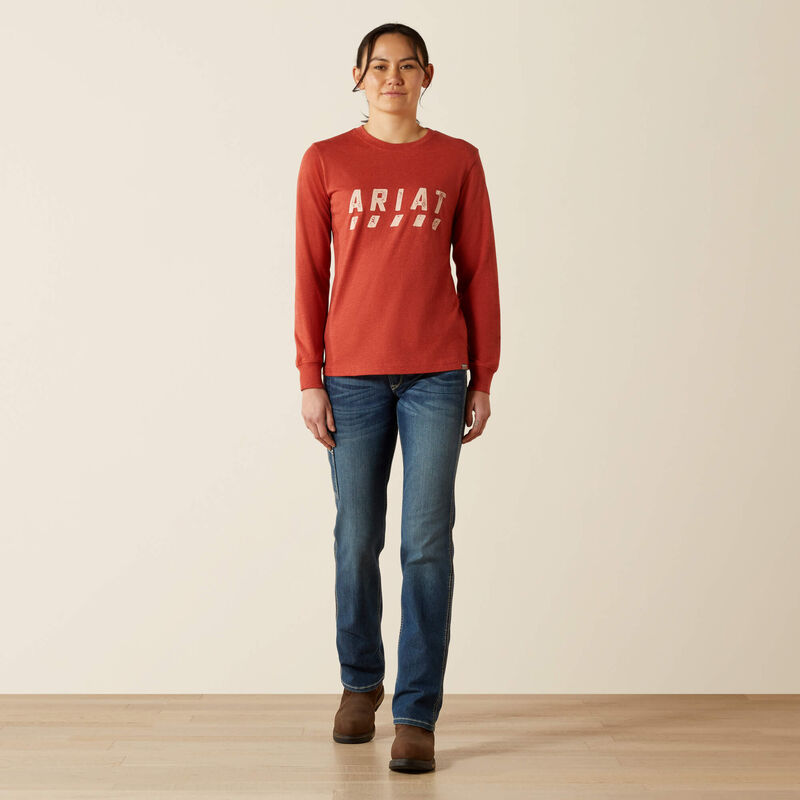 Rebar Cotton Strong Logo T-Shirt Full