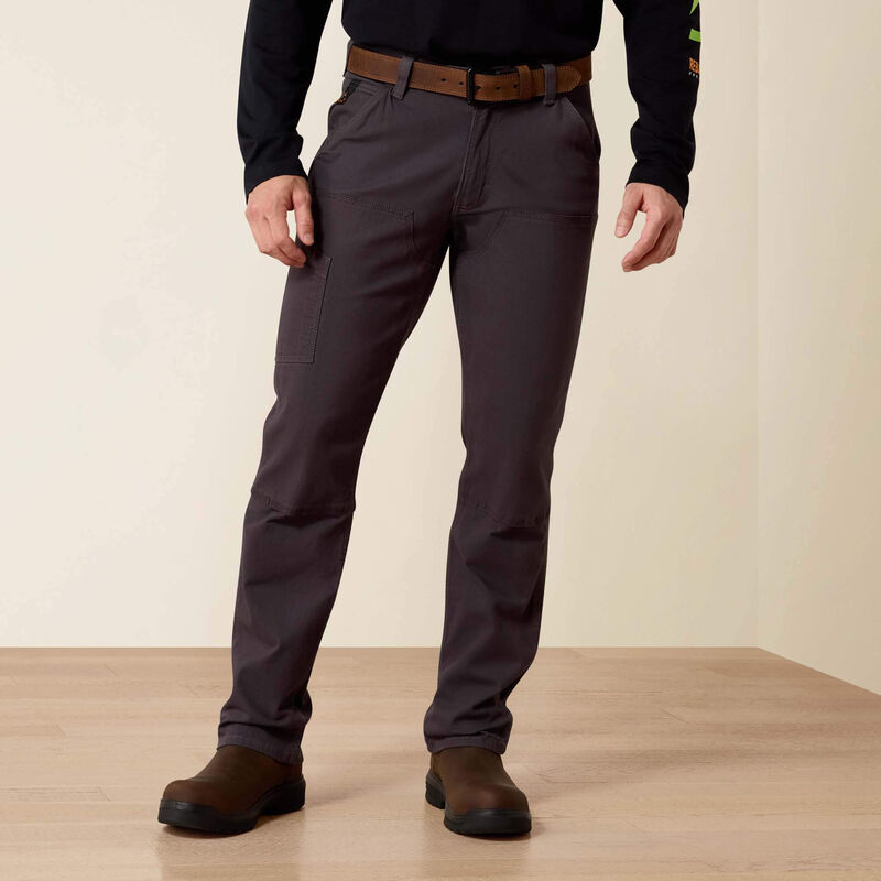 Rebar M4 Low Rise DuraStretch Made Tough Double Front Stackable Straight Leg Pant Image 1 of 6
