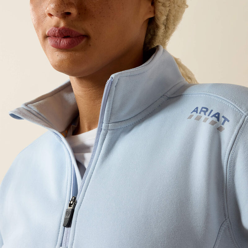 Rebar Lightweight Mock 1/2 Zip Sweatshirt 01