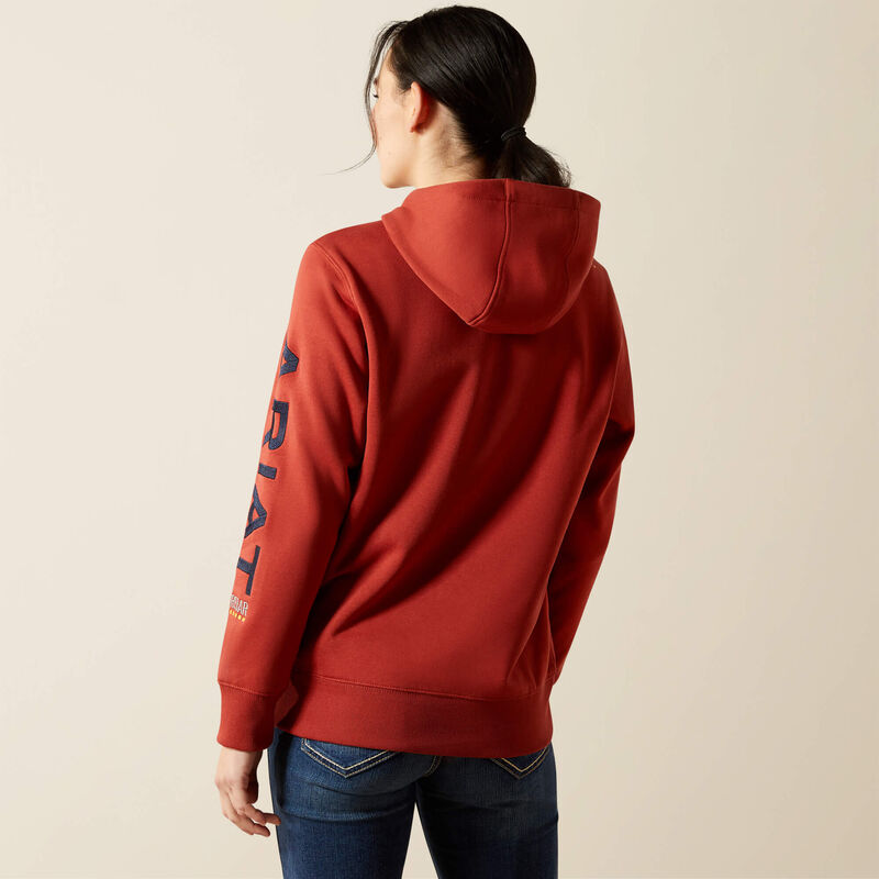 Rebar Graphic Hoodie Back