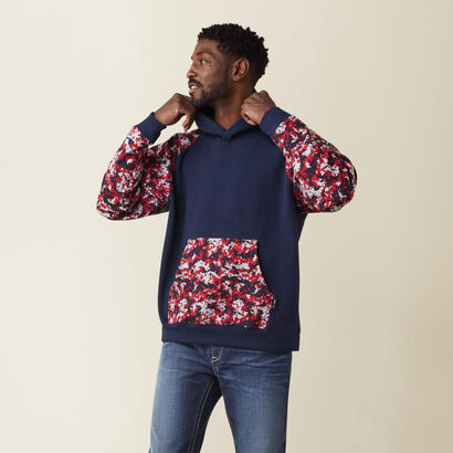 FR DuraStretch Patriot Hoodie Front