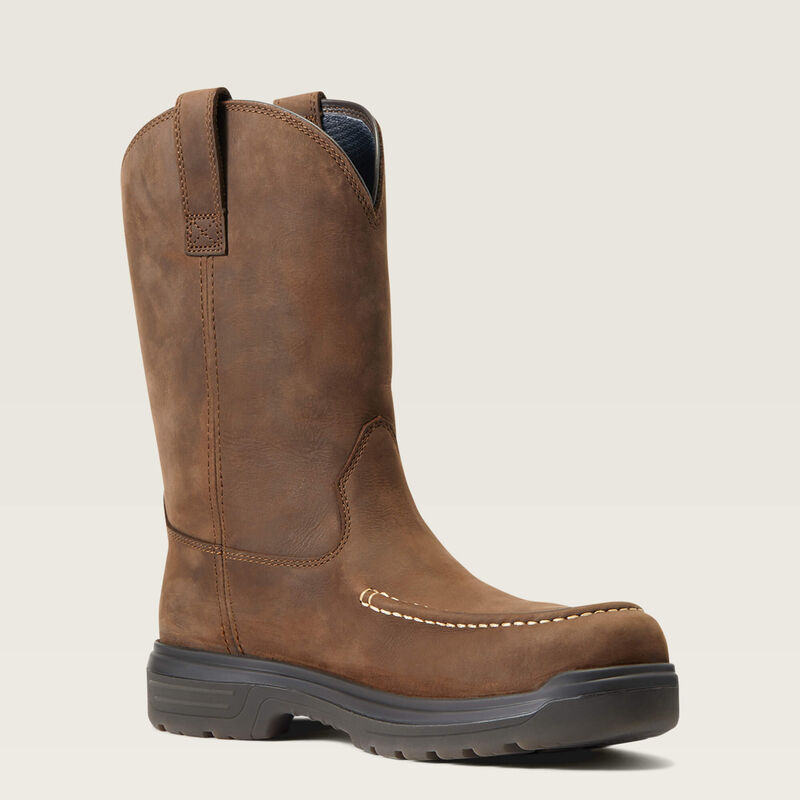 Turbo Moc Toe Waterproof Carbon Toe Work Boot Medial