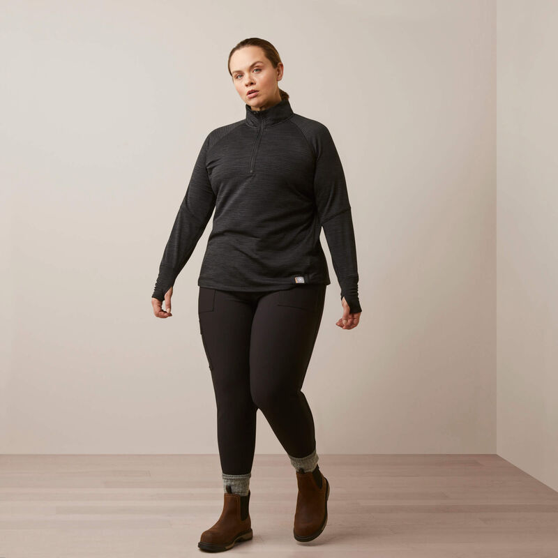 Rebar Gridwork Baselayer 1/4 Zip T-Shirt Full Plus