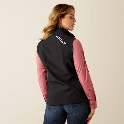Ariat Logo Softshell Vest Back