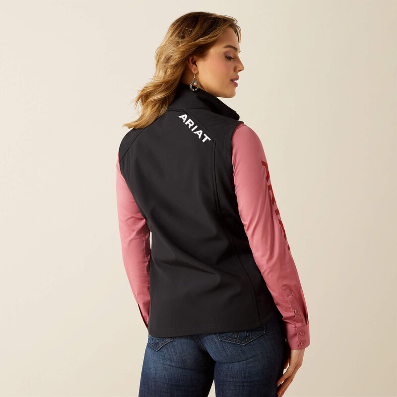Ariat Logo Softshell Vest Back