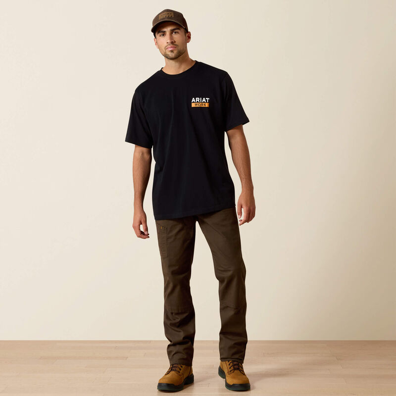 Rebar Cotton Strong Roughneck Graphic T-Shirt Full