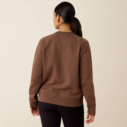 Rebar Lightweight Fleece Sweatshirt Back