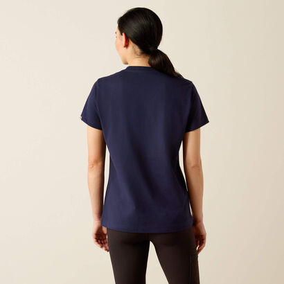 Rebar Cotton Strong Standard V-Neck T-Shirt Back