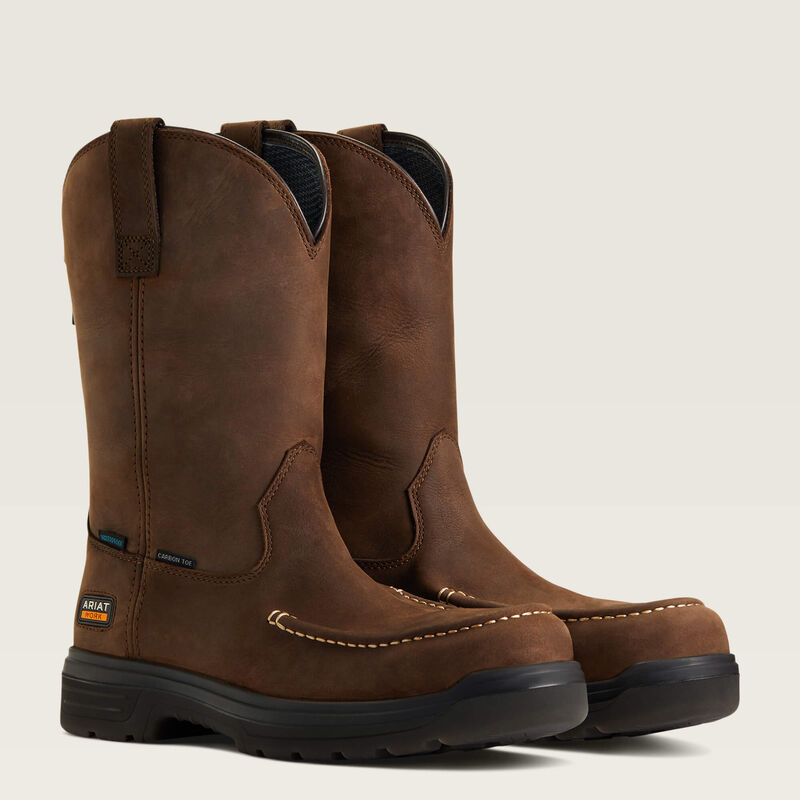 Turbo Moc Toe Waterproof Carbon Toe Work Boot Pair