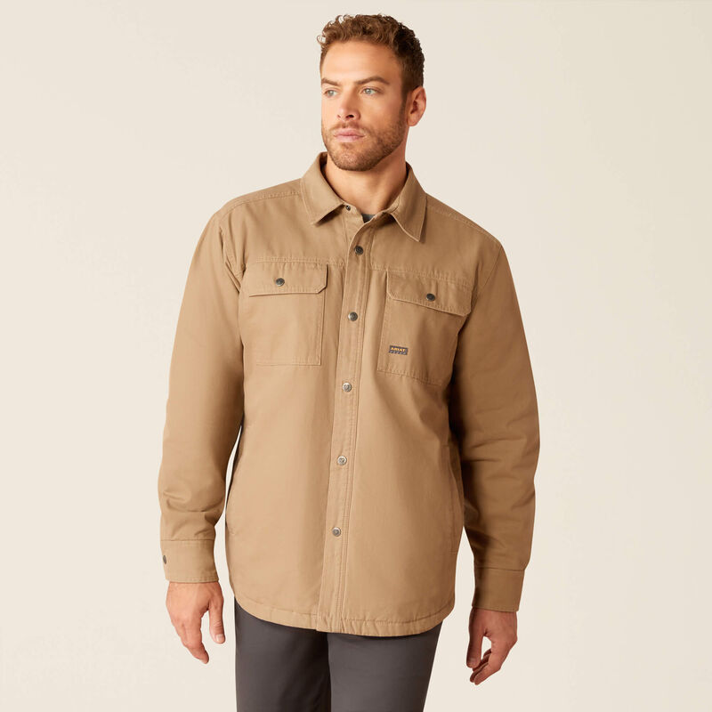 Rebar Canvas Shirt Jacket Front