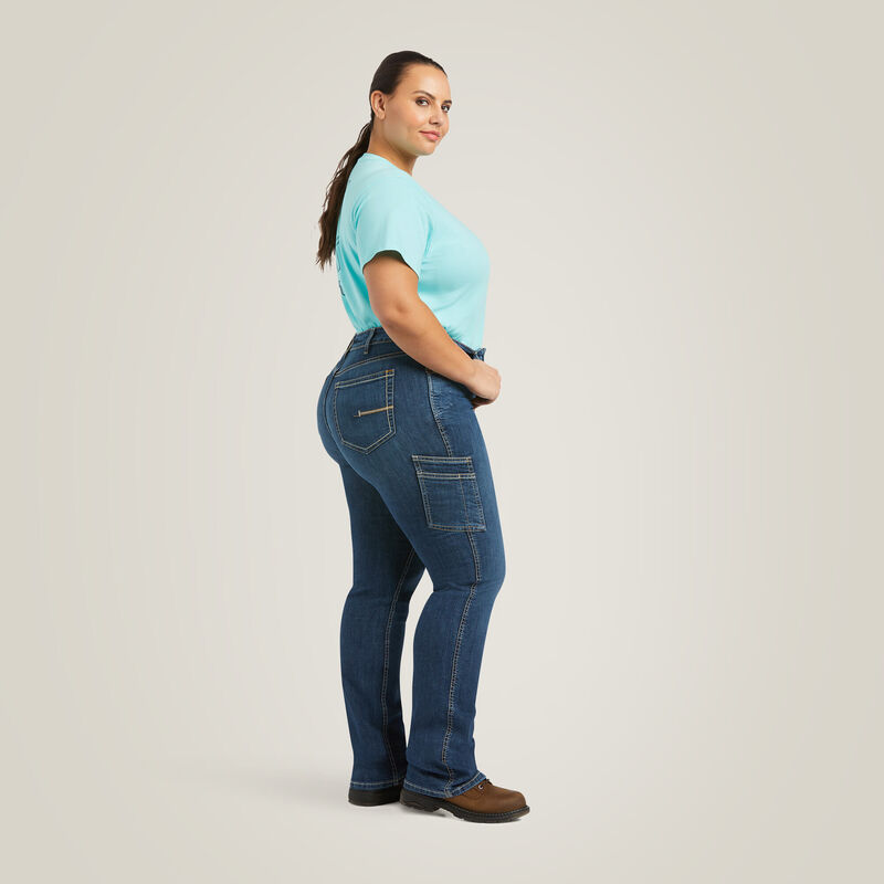 Rebar Work Flex Perfect Rise Riveter Boot Cut Jean Full Plus