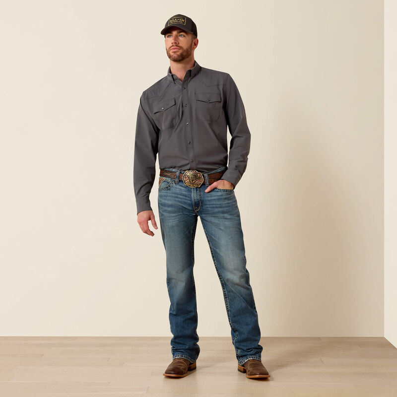 FrontierTough VentTEK Western Classic Fit Snap Shirt Full