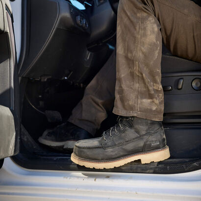 Rebar Lift 6" Waterproof Work Boot Lifestyle