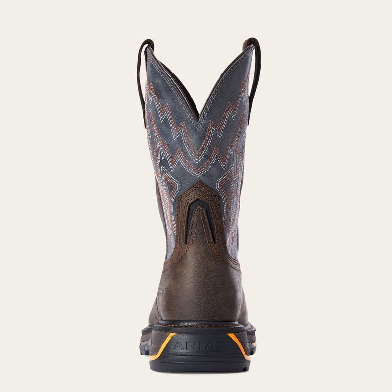 Big Rig Composite Toe Work Boot Heel