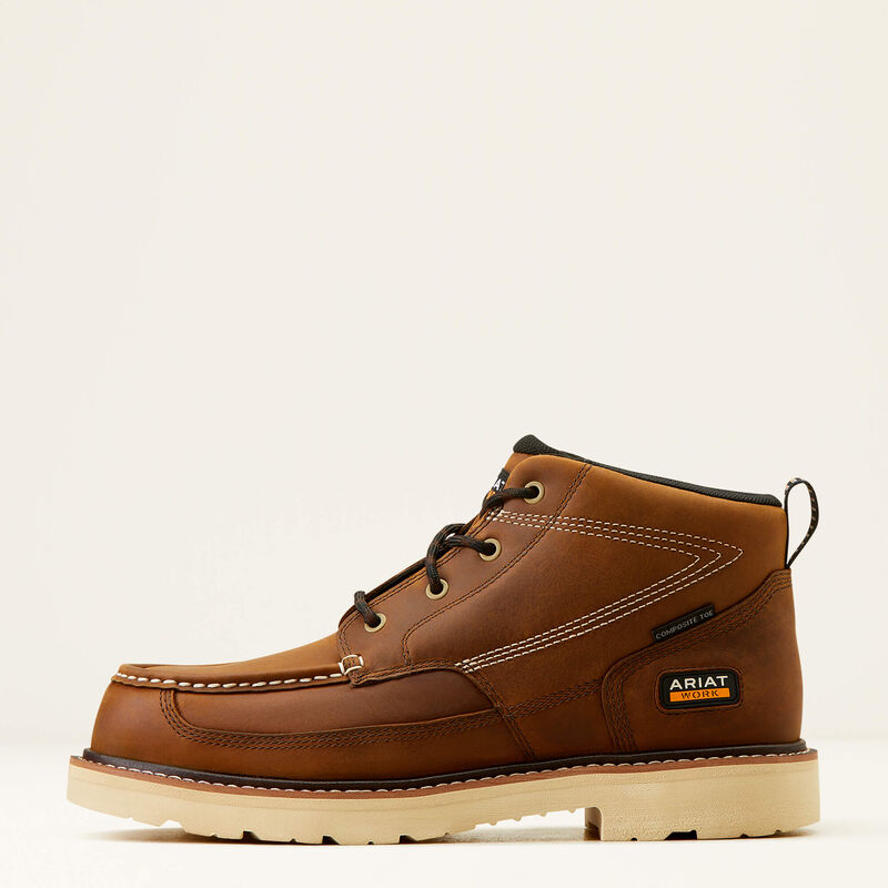 Rebar Lift Chukka Composite Toe Work Boot Side