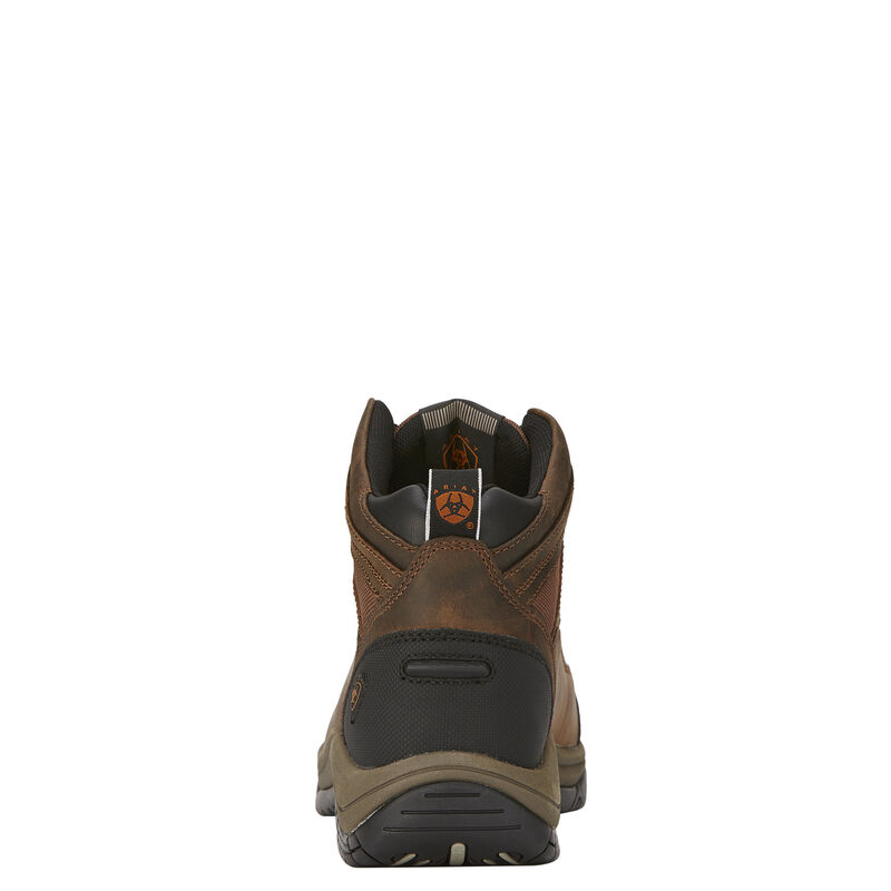 Terrain Wide Square Toe Steel Toe Work Boot Heel