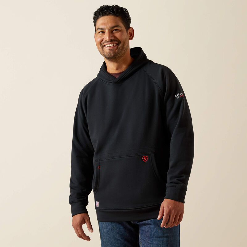 FR DuraStretch Hard Head Full Zip Hoodie Back