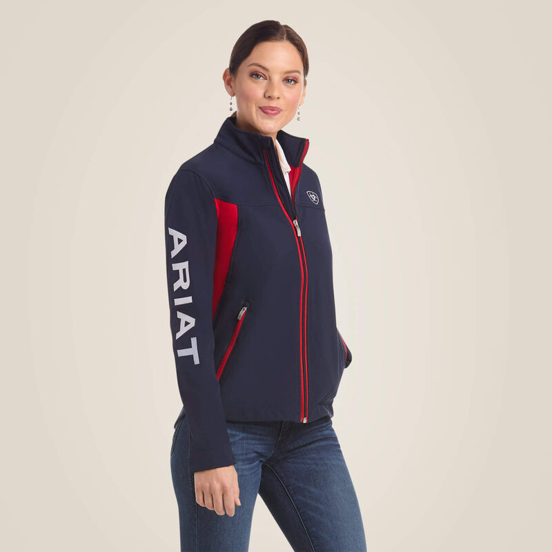 New Team Softshell Jacket Front