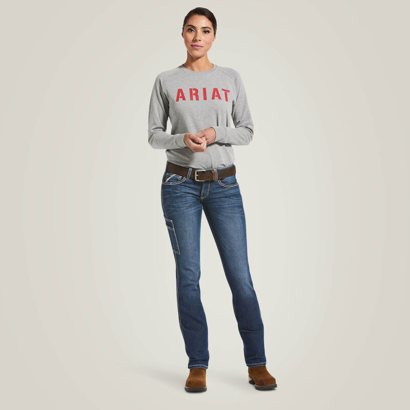 Rebar DuraStretch Riveter Straight Leg Jean Full