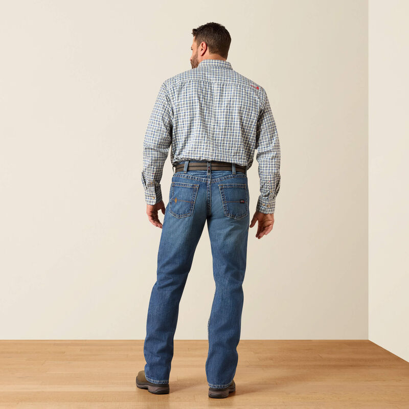 FR M4 Relaxed Basic Boot Cut Jean Back