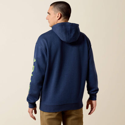 Rebar Graphic Hoodie Back
