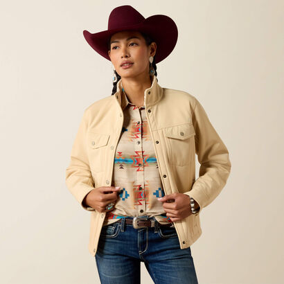 Berber Back Softshell Jacket Front