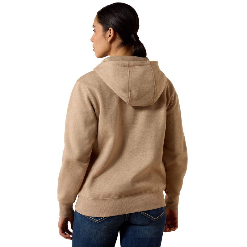 Rebar Skill Set 1/2 Zip Hoodie Back