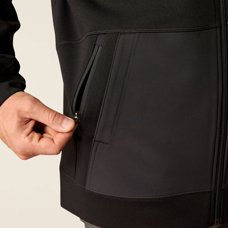 Rebar WorkTek Reinforced Full Zip Hoodie 02