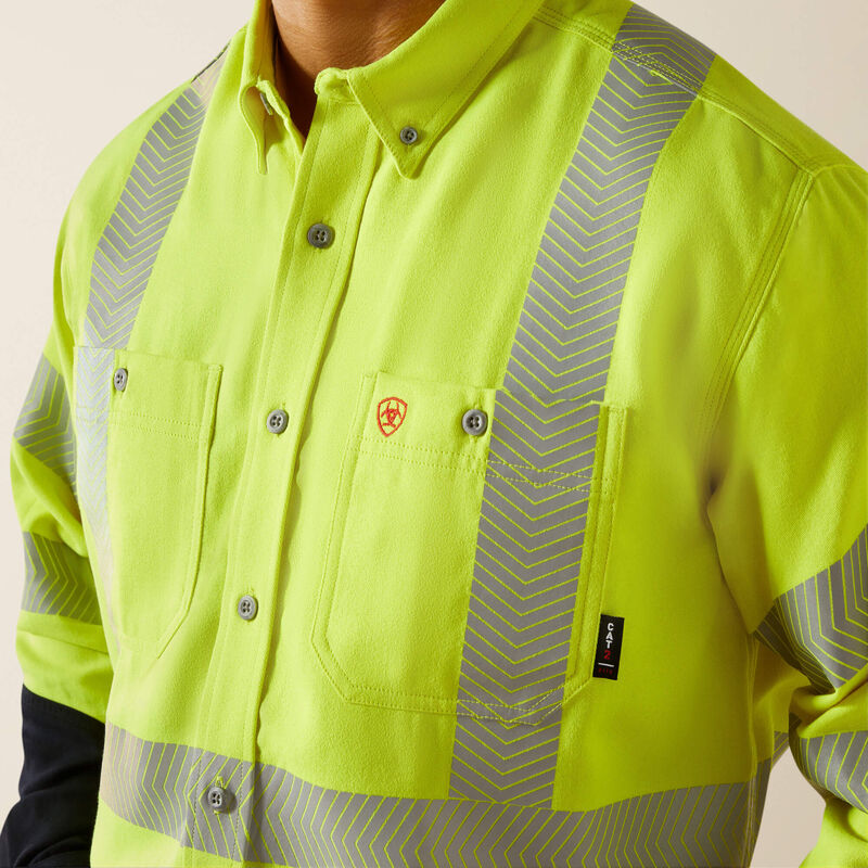 FR Hi-Vis Air Inherent Classic Fit Work Shirt 01