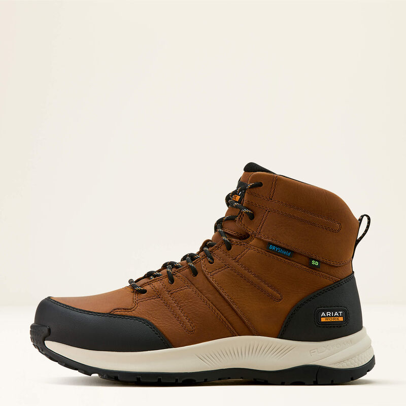 Outpace Shift 6" SD Waterproof Composite Toe Work Boot Side