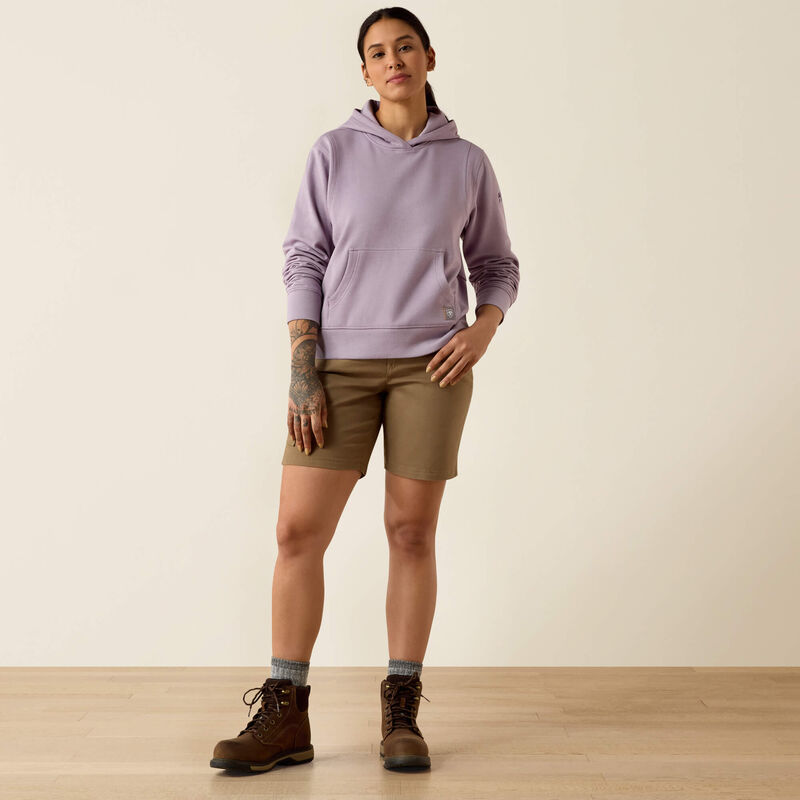 Rebar Lightweight Cropped Hoodie Full