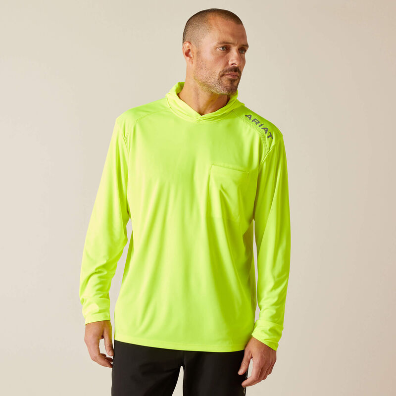 Rebar Sunblocker Hooded T-Shirt Front
