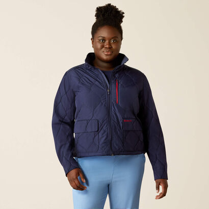 Ambroise Insulated Scrub Jacket Front Plus