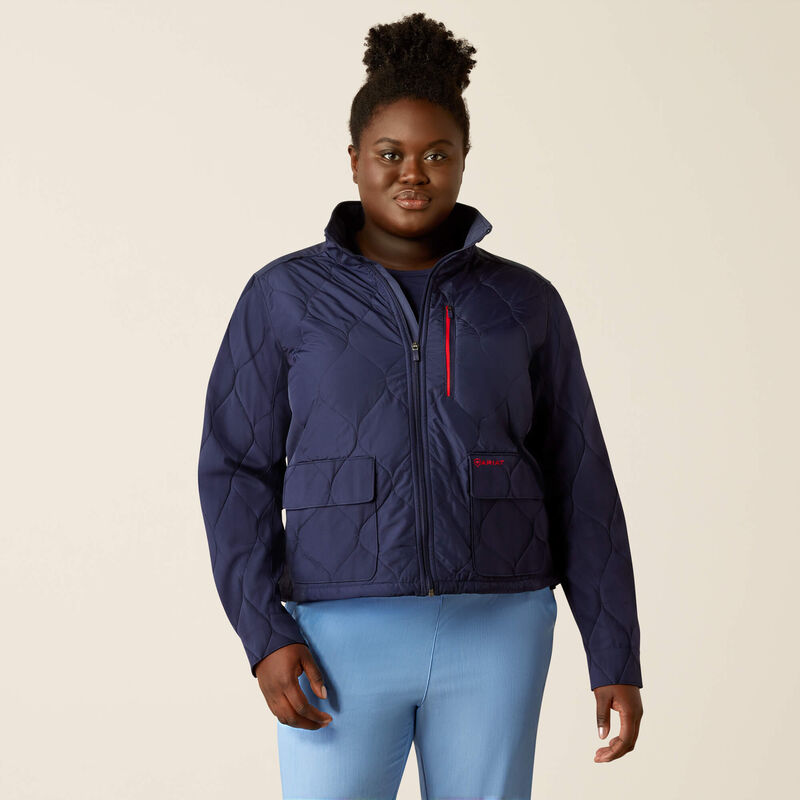 Ambroise Insulated Scrub Jacket Front Plus