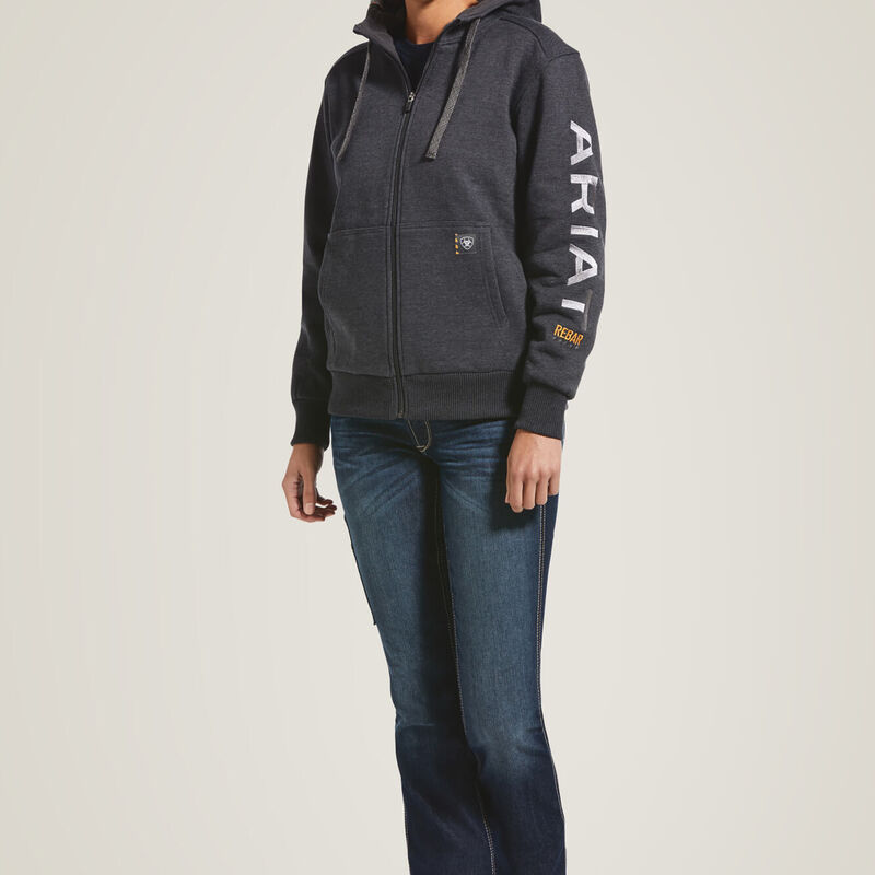 Rebar All-Weather Full Zip Hoodie Full
